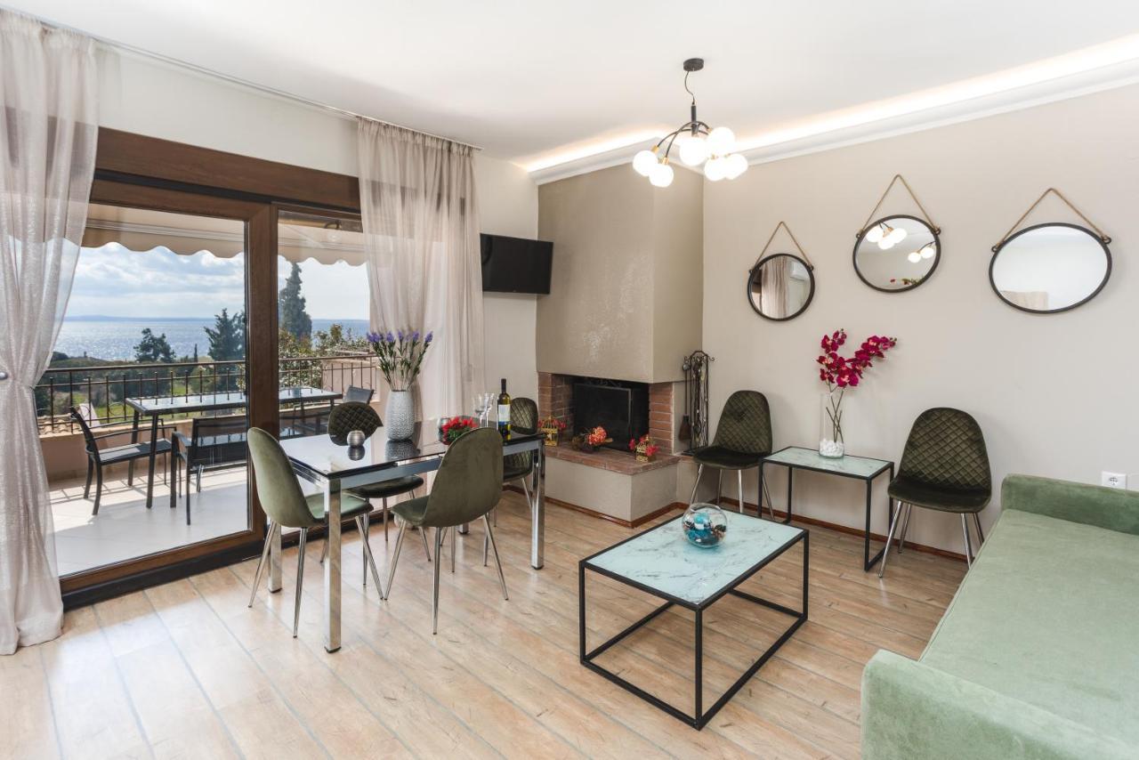 TwinStars Wonderful View Appartement Kalyves Polygyrou Buitenkant foto